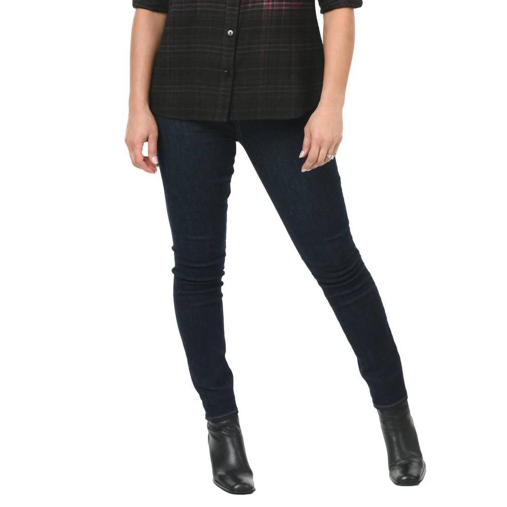 NEW TULIP CLOTHING jobelle top in multi flannel